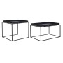 Set di 2 tavoli DKD Home Decor Nero 80 x 50 x 45 cm