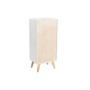 Cassettiera DKD Home Decor Bianco Rattan Legno di paulownia 40 x 30 x 90 cm