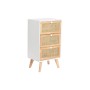 Cassettiera DKD Home Decor Legno di paulownia Bianco 40 x 30 x 72 cm