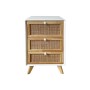 Cassettiera DKD Home Decor Legno di paulownia Bianco 40 x 30 x 72 cm