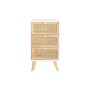 Cassettiera DKD Home Decor Legno di paulownia Bianco 40 x 30 x 72 cm