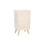 Cassettiera DKD Home Decor Legno di paulownia Bianco 40 x 30 x 72 cm