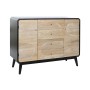 Credenza DKD Home Decor Nero Legno (120 x 40 x 90 cm)