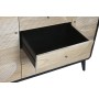 Credenza DKD Home Decor Nero Legno (120 x 40 x 90 cm)