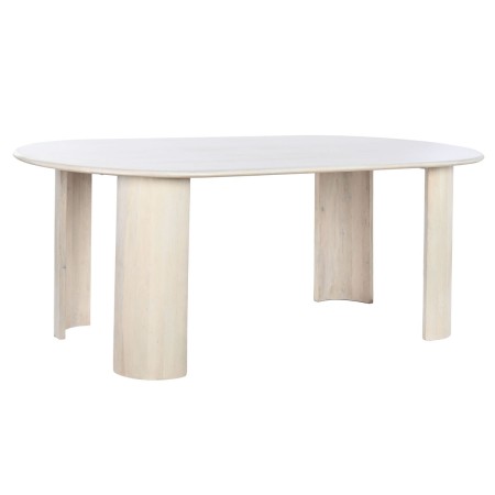 Tavolo da Pranzo DKD Home Decor Bianco Legno di mango 200 x 100 x 76 cm