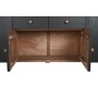 Credenza DKD Home Decor 177 x 38 x 75 cm Naturale Nero Legno