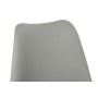 Sgabello DKD Home Decor 48,5 x 55 x 109 cm Grigio Faggio