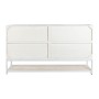 Credenza DKD Home Decor 170 x 45 x 100 cm Metallo Bianco Legno di mango