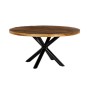 Tavolo da Pranzo DKD Home Decor 150 x 150 x 76 cm Metallo Legno di mango