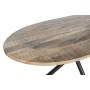 Tavolo da Pranzo DKD Home Decor Naturale Nero Metallo Legno di mango 200 x 100 x 76 cm