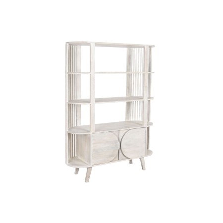 Scaffale DKD Home Decor Bianco Legno di mango 116 x 40 x 160 cm (1)