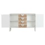 Credenza DKD Home Decor Abete Metallo Bianco 120 x 35 x 80 cm