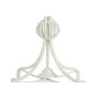 Tavolo aggiuntivo DKD Home Decor 81 x 81 x 81,5 cm Metallo Bianco