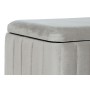 Panca DKD Home Decor Grigio Bordeaux Dorato Abete 100 x 44 x 47 cm (2 Unità)