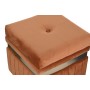 Panca DKD Home Decor Azzurro Verde Arancio Dorato Legno MDF 93 x 47 x 45 cm (3 Unità)