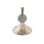 Candelabro DKD Home Decor Argentato Acrilico Alluminio Cromato 30 x 30 x 47 cm