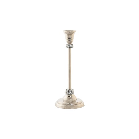 Candelabro DKD Home Decor Argentato Alluminio Acrilico 10 x 10 x 25 cm Cromato