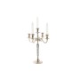 Candelabro DKD Home Decor Argentato Alluminio Acrilico 26 x 26 x 36 cm