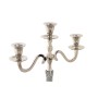 Candelabro DKD Home Decor 26 x 10 x 35 cm Argentato Alluminio