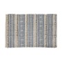 Tappeto DKD Home Decor 180 x 120 x 2 cm Azzurro Cotone Bianco Boho