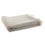 Coperta DKD Home Decor 130 x 170 x 0,5 cm Beige