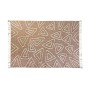 Tappeto DKD Home Decor Rosa Terracotta Bianco Frange Città (160 x 230 x 1 cm)