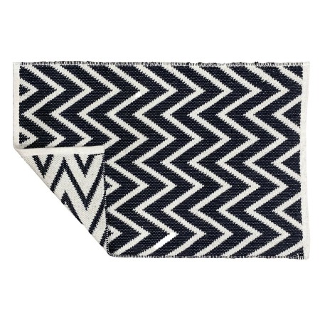 Tappeto DKD Home Decor Poliestere Zig zag Bicolore 160 x 230 x 1 cm