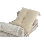 Poltrona DKD Home Decor Bianco Beige 90 x 56 x 15 cm