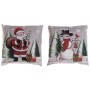 Cuscino DKD Home Decor Natale Multicolore Poliestere 40 x 10 x 40 cm (2 Unità)