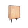 Credenza DKD Home Decor Marrone Nero Naturale Marmo Acacia 85 x 45 x 130 cm