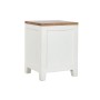 Comodino DKD Home Decor Bianco Marrone Acacia Legno di mango 45 x 40 x 60 cm