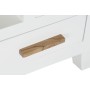 Mobile TV DKD Home Decor Bianco Marrone Acacia Legno di mango 125 x 40 x 50 cm