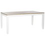 Tavolo da Pranzo DKD Home Decor Bianco Marrone Legno di acacia Legno di mango 200 x 100 x 80 cm