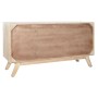 Credenza DKD Home Decor Bianco Naturale Legno di mango 145 x 42 x 75 cm