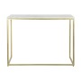 Ingresso DKD Home Decor 100 x 40 x 77 cm Dorato Bianco Marmo Ferro