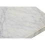 Tavolo aggiuntivo DKD Home Decor 40 x 46 x 65 cm Dorato Bianco Marmo Ferro