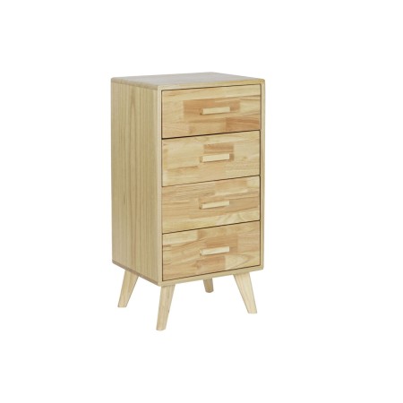 Cassettiera DKD Home Decor Naturale Legno d'albero della gomma Legno di paulownia Legno MDF 40 x 30 x 78 cm