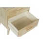 Comodino DKD Home Decor Naturale Caucciù Legno di paulownia Legno MDF 40 x 30 x 48 cm