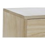 Comodino DKD Home Decor Naturale Caucciù Legno di paulownia Legno MDF 40 x 30 x 48 cm