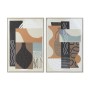 Quadro DKD Home Decor Astratto Moderno 84 x 4,5 x 123 cm (2 Unità)