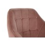 Poltrona DKD Home Decor Dorato Terracotta Velluto Metallo 74 x 74 x 90 cm