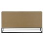 Credenza DKD Home Decor Nero Naturale Metallo Legno MDF 120 x 40 x 64 cm