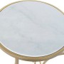 Tavolo aggiuntivo DKD Home Decor Metallo Marmo (38 x 38 x 65 cm)