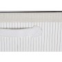 Cassettiera DKD Home Decor Bianco Bambù Legno di paulownia 42 x 32 x 98 cm