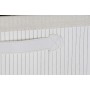 Cassettiera DKD Home Decor Bianco Bambù Legno di paulownia 42 x 32 x 81 cm