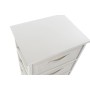 Cassettiera DKD Home Decor Bianco Bambù Legno di paulownia 42 x 32 x 81 cm