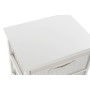 Cassettiera DKD Home Decor Bianco Bambù Legno di paulownia 42 x 32 x 63 cm