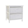 Cassettiera DKD Home Decor Bianco Bambù Legno di paulownia 42 x 32 x 45 cm