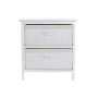 Cassettiera DKD Home Decor Bianco Bambù Legno di paulownia 42 x 32 x 45 cm