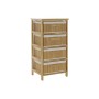 Cassettiera DKD Home Decor Naturale Bambù Legno di paulownia 42 x 32 x 81 cm